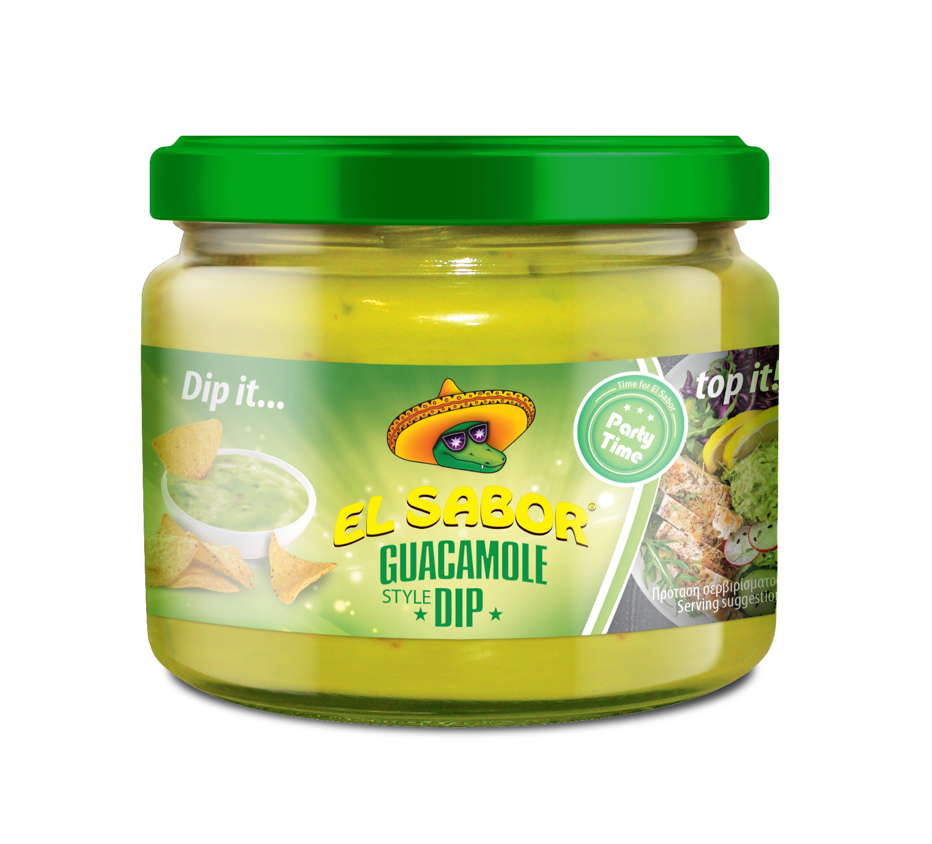 Sauce dip EL SABOR, guacamole, 300 g