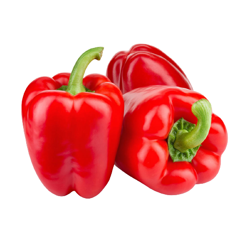 Red sweet peppers (70-90 mm), grade II.