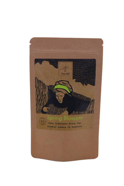 Black tea SPRING BLOSSOM, loose leaf