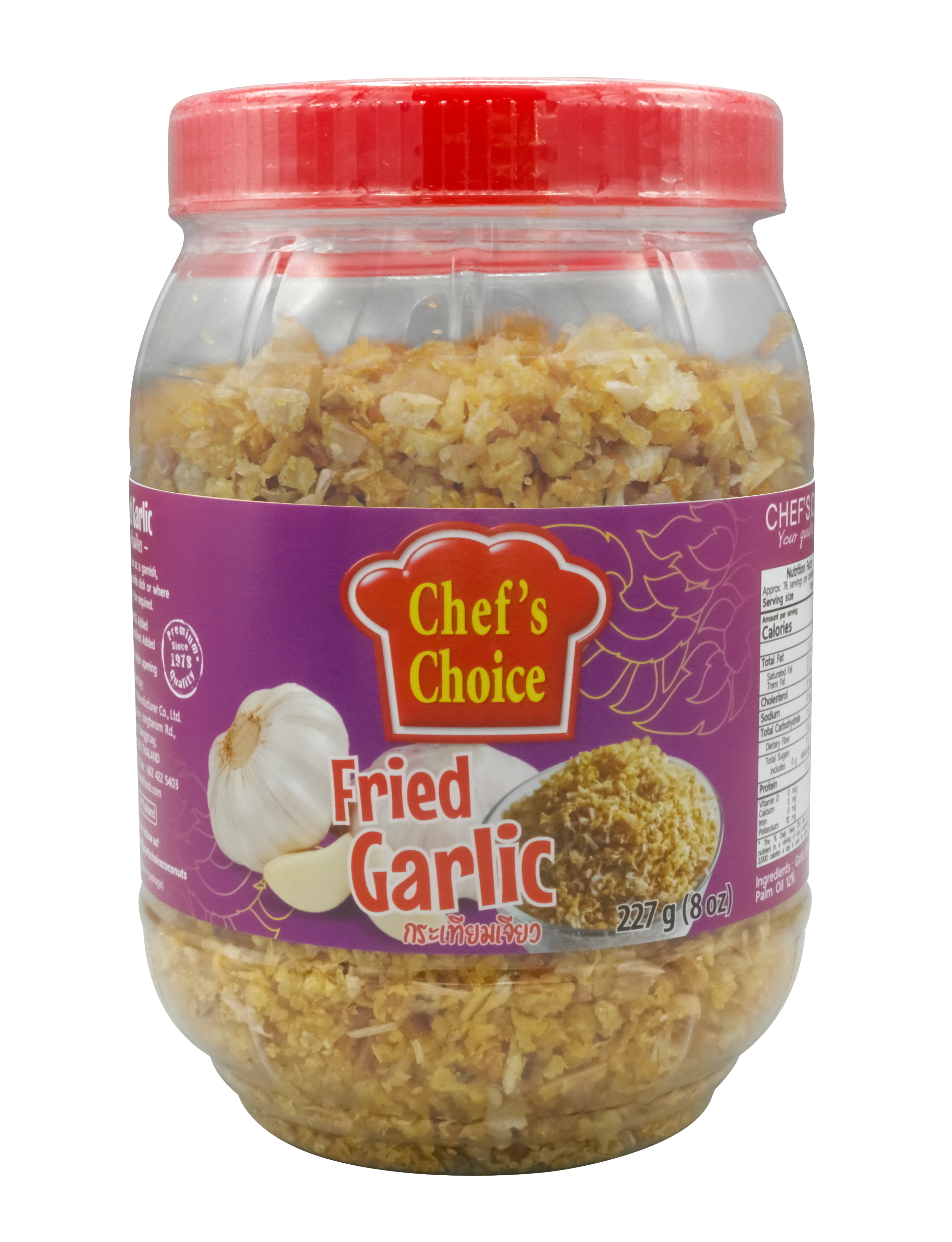 Garlic CHEF'S CHOICE fried, 227g