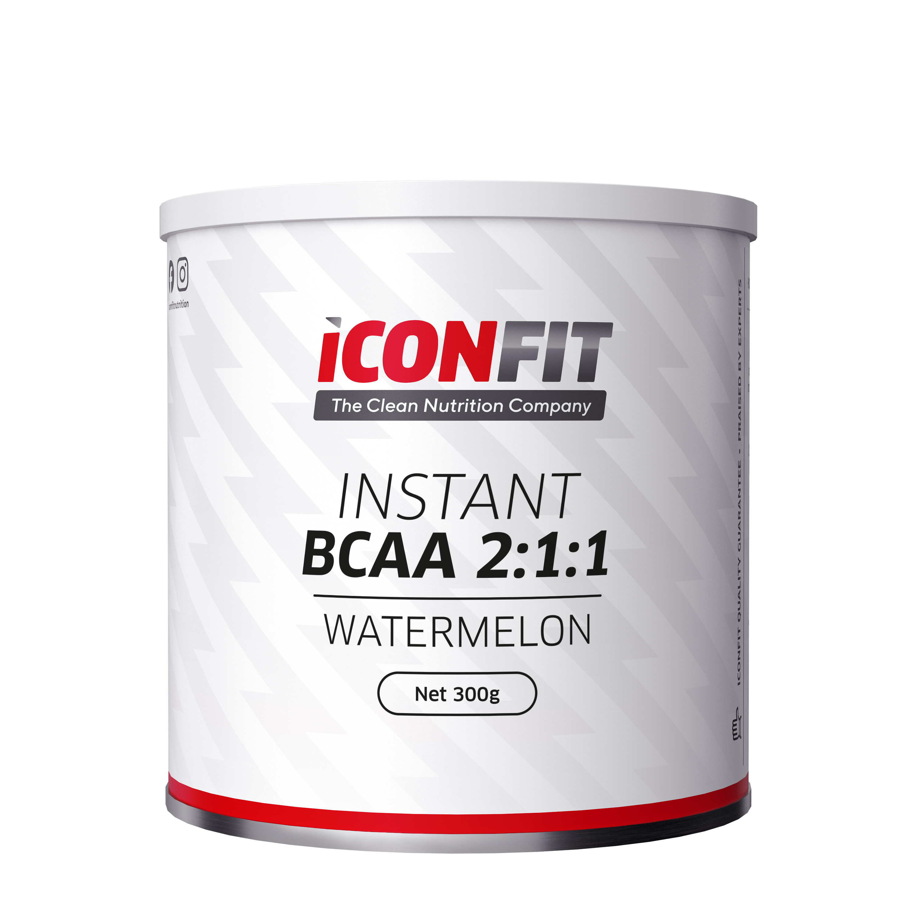 Amino acids ICONFIT, BCAA 2:1:1,  watermelon flavor, 300 g
