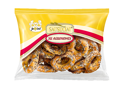 Sausučiai su aguonomis, 150 g