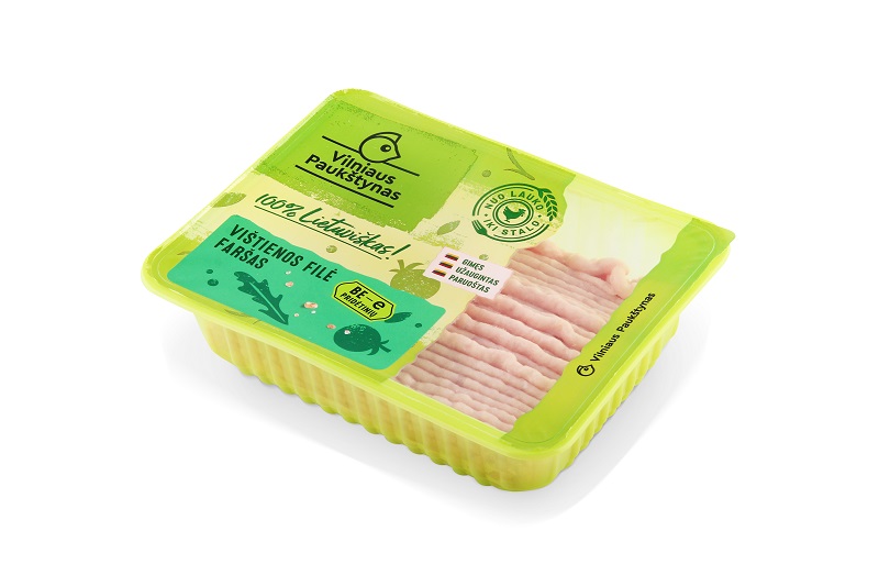 Vištienos filė faršas VIŠTIENA KITAIP, be pridėtinių E, 400 g