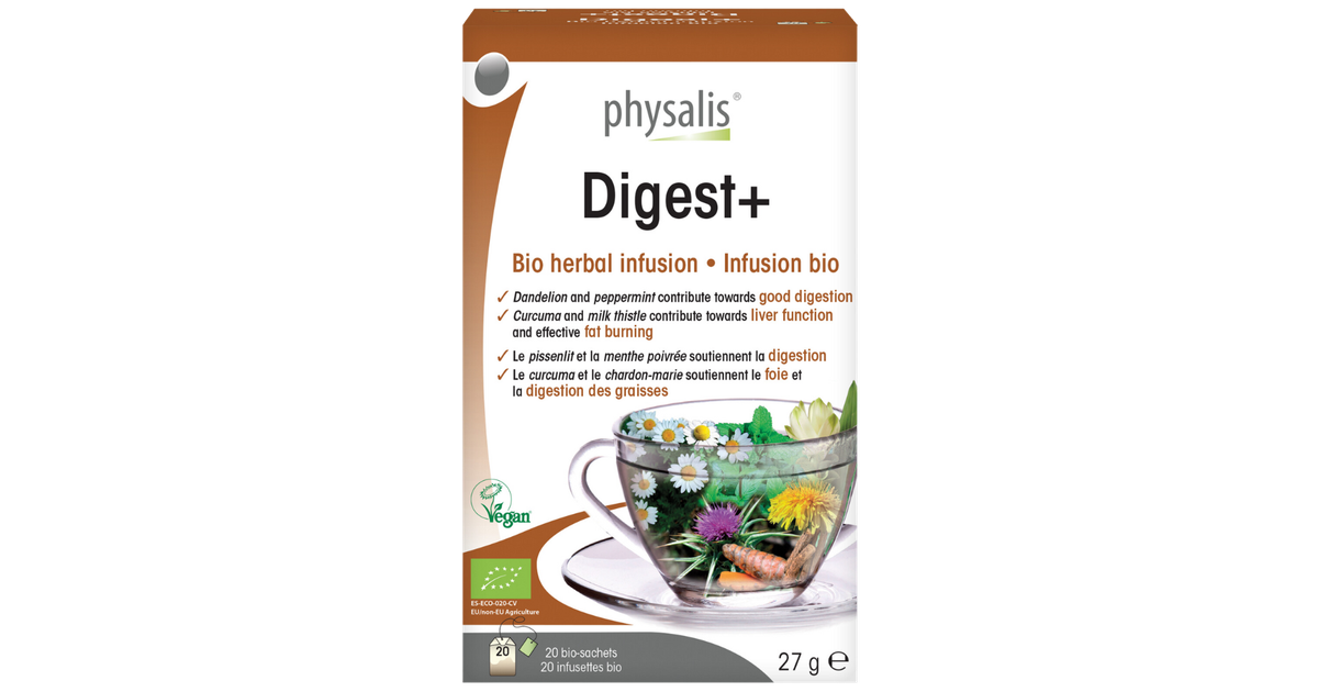 Arbata „Digest+“, ekologiška