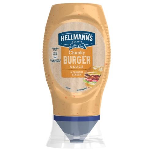Sauce, HELLMANNS, Chunky Burger, 250 ml