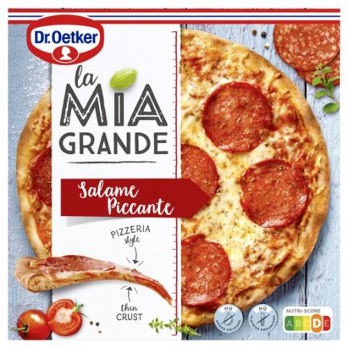 Šaldyta pica LA MIA GRANDE Salame Piccante, 380g