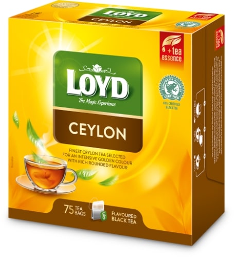 Black tea LOYD Ceylon, 75 x 2g