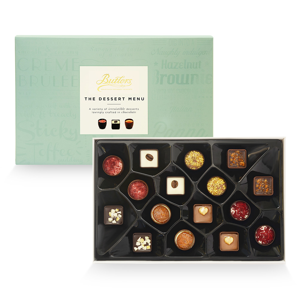 Šokoladinių saldainių rinkinys DESSERT MENU
