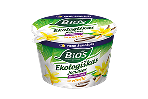 EKO BIOS Jogurtas be laktozės su vanile 3.1% 200g