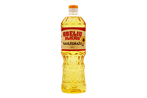 OBELIŲ sunflower oil, 900 ml