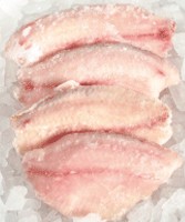 Frozen Tilapia fillets, 150  - 200 ,  30 % glaze, 3,5/5 kg,