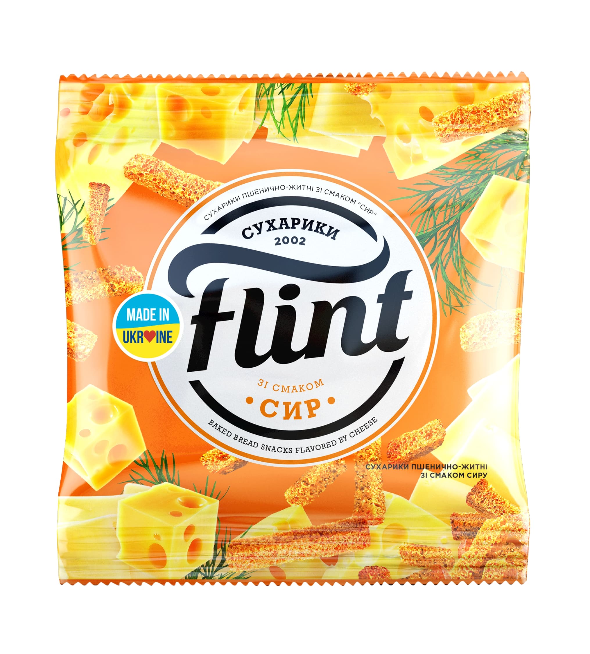 Breadcrumbs FLINT, cheese flavor, 35 g