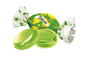 Kriaušių skonio karamelė KARAMELKINO DIUŠES