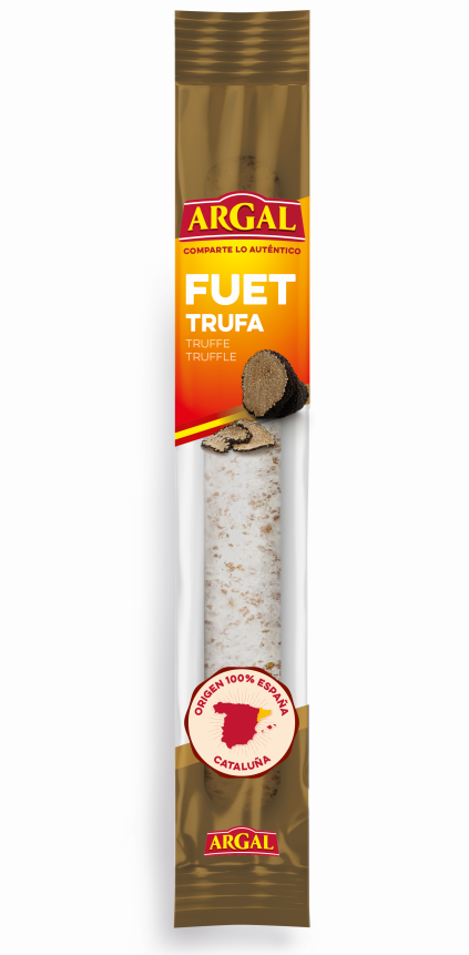 Spanish fuet dry sausage with truffle 150 gr