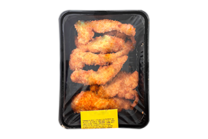 Keptos aštrios vištienos juostelės 300 g