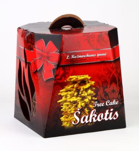 Tree cake Populiarusis, in box, kg