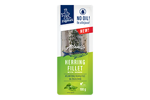 Silkių filė be aliejaus su žolelėmis ZIGMAS, 190g