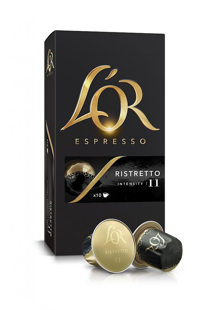 Kavos kapsulės L'OR Ristretto, 10 vnt