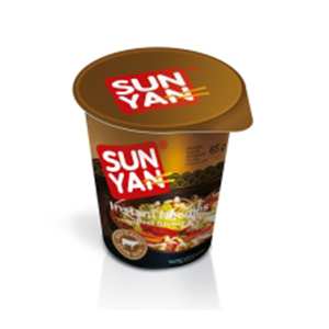 Greito paruošimo makaronai SUN YAN, jautienos skonio, 65 g