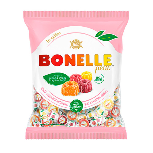 Soft fruit-flavored candies
