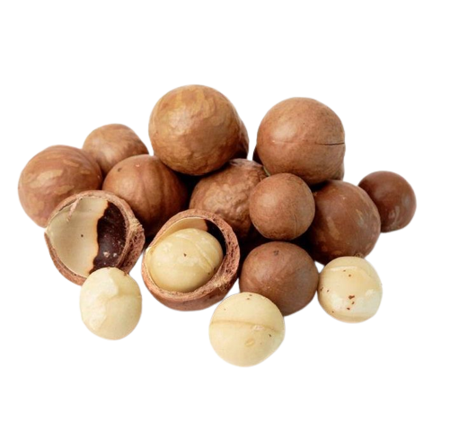 Macadamia nuts, shelled, cut kg D