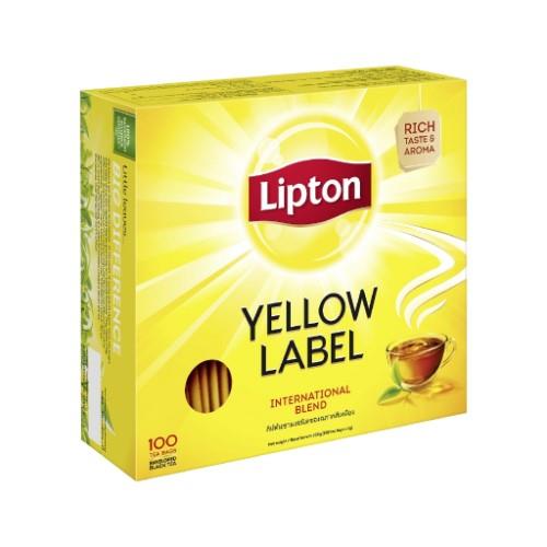 Tea LIPTON Yellow Label Express, in paper bag, 100 x 2 g