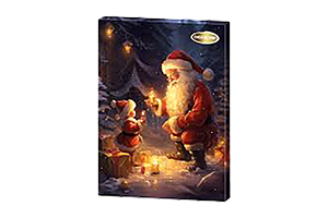 Advento kalendorius HAPPY SANTA 50g