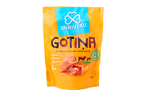 Pieniniai saldainiai GOTINA SKRIVERU, 250g