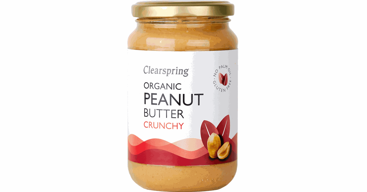 Crunchy peanut butter, organic