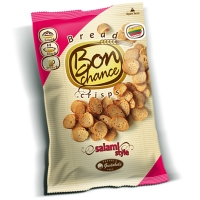 Bread crisps BON CHANCE, with saliami, 120 g