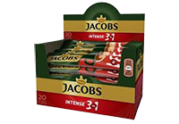 Tirpusis kavos gėrimas JACOBS 3in1 INTENSE, 350 g