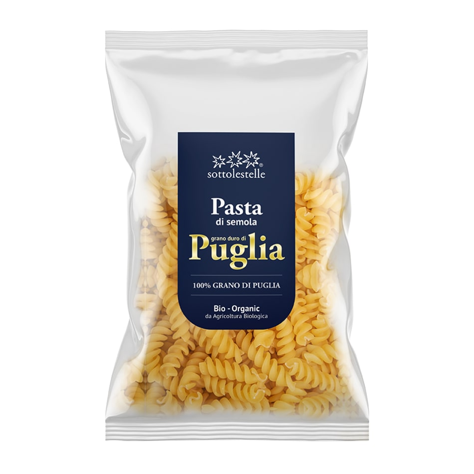 FUSILLI PUGLIA pasta (spirals), organic