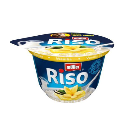 Milk rice dessert MÜLLER RISO Vanila 2.5% , 200g