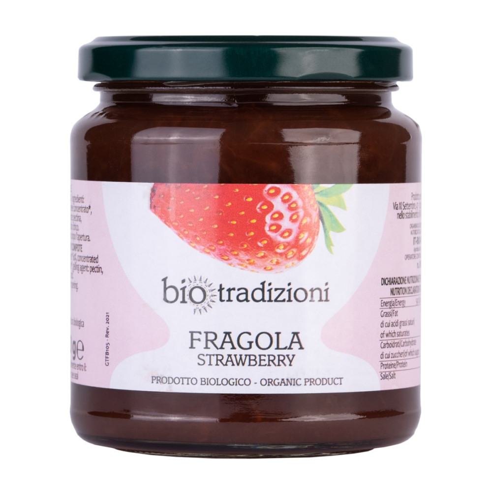 Strawberry jam FRAGOLA, organic