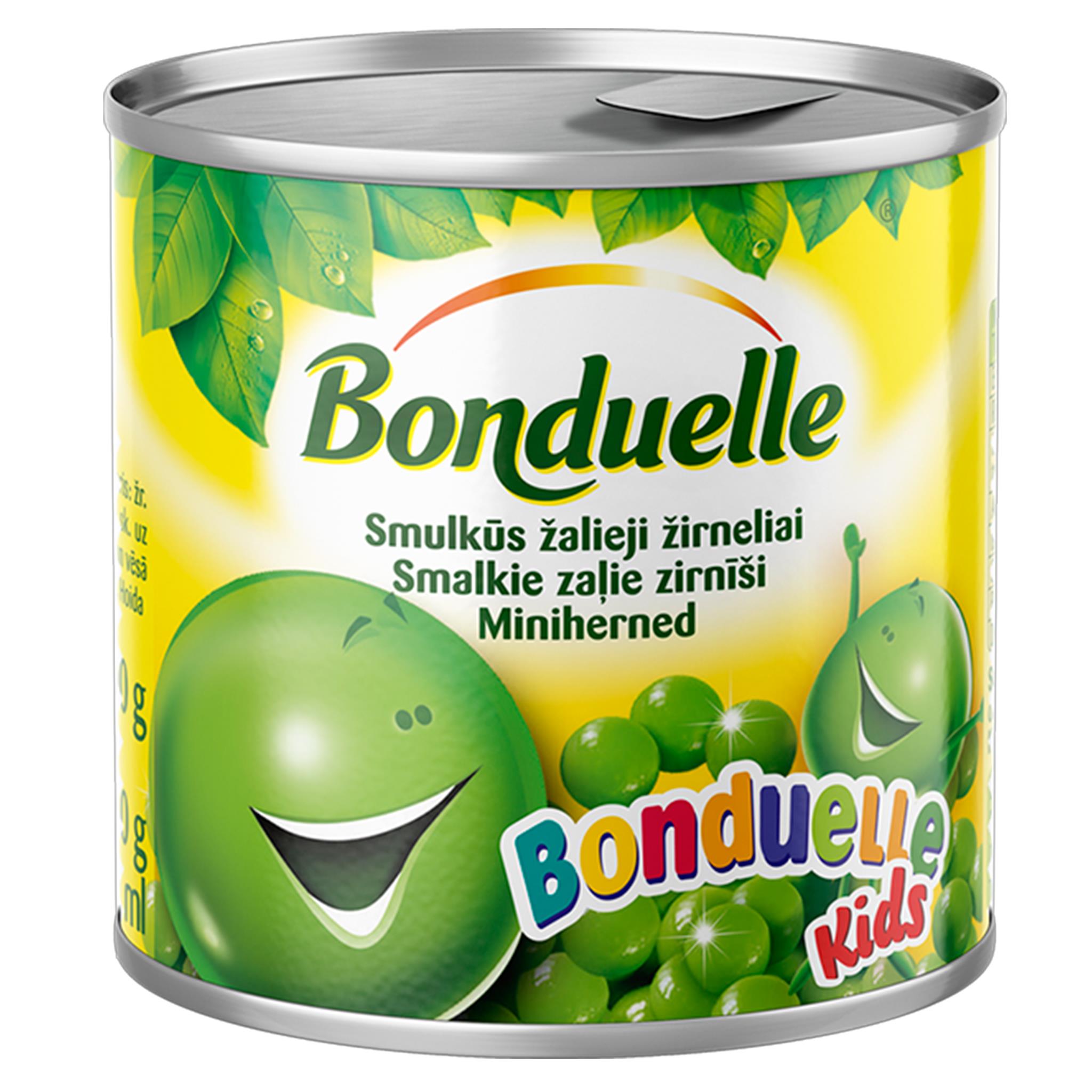 Green peas BONDUELLE KIDS Ekstra small, 200 g