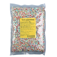 Multi-colored cake decorations, 400 g