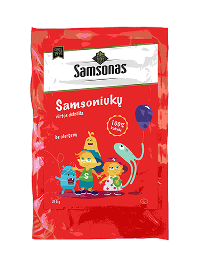 Virtos SAMSONIUKŲ dešrelės, a. r., 210 g