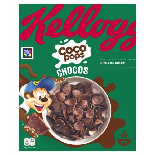 Cereals KELLOGG'S Coco Pops Chocos, 330 g