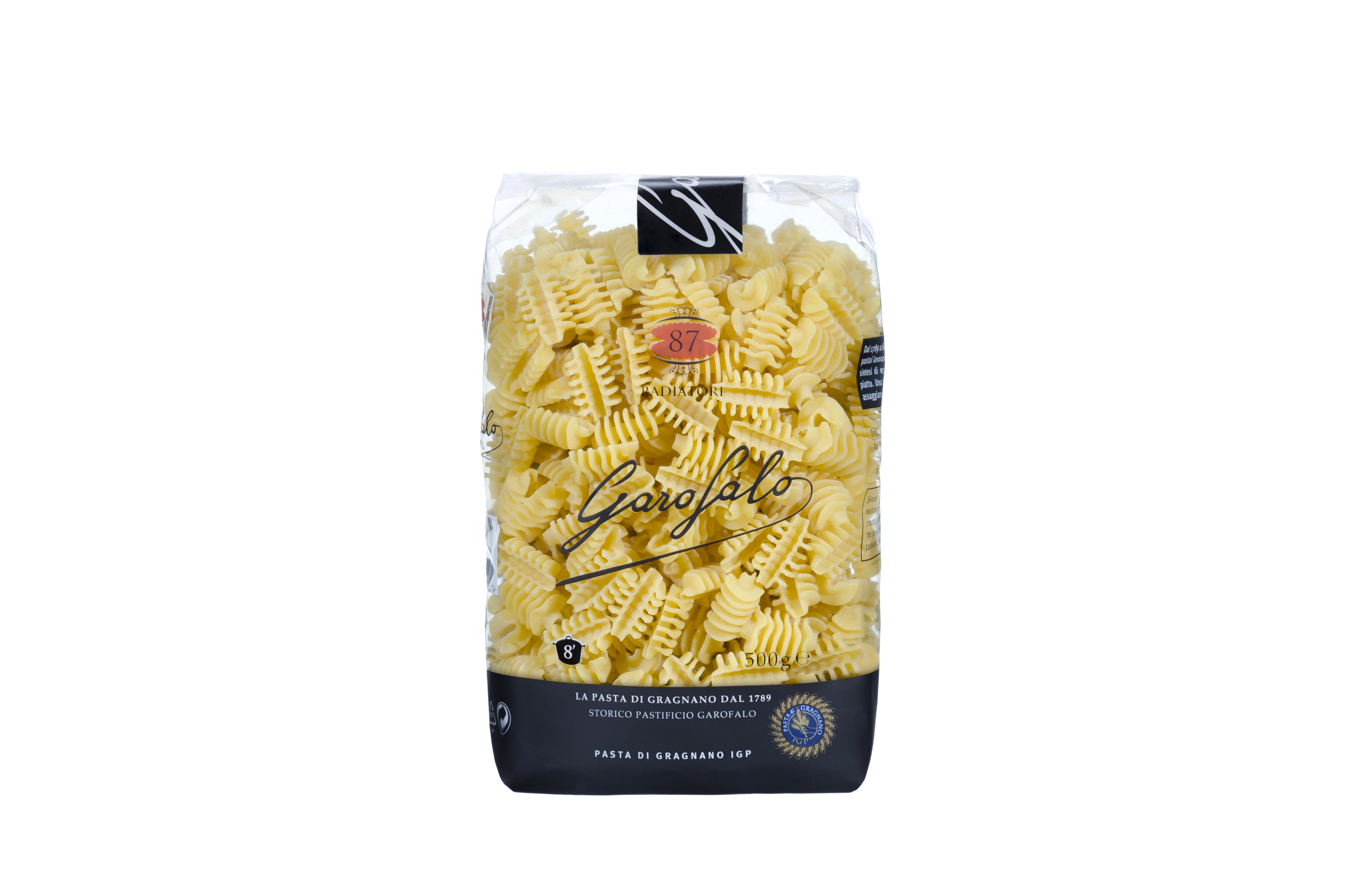 Kietagrūdžiai makaronai GAROFALO, radiatori, 500 g