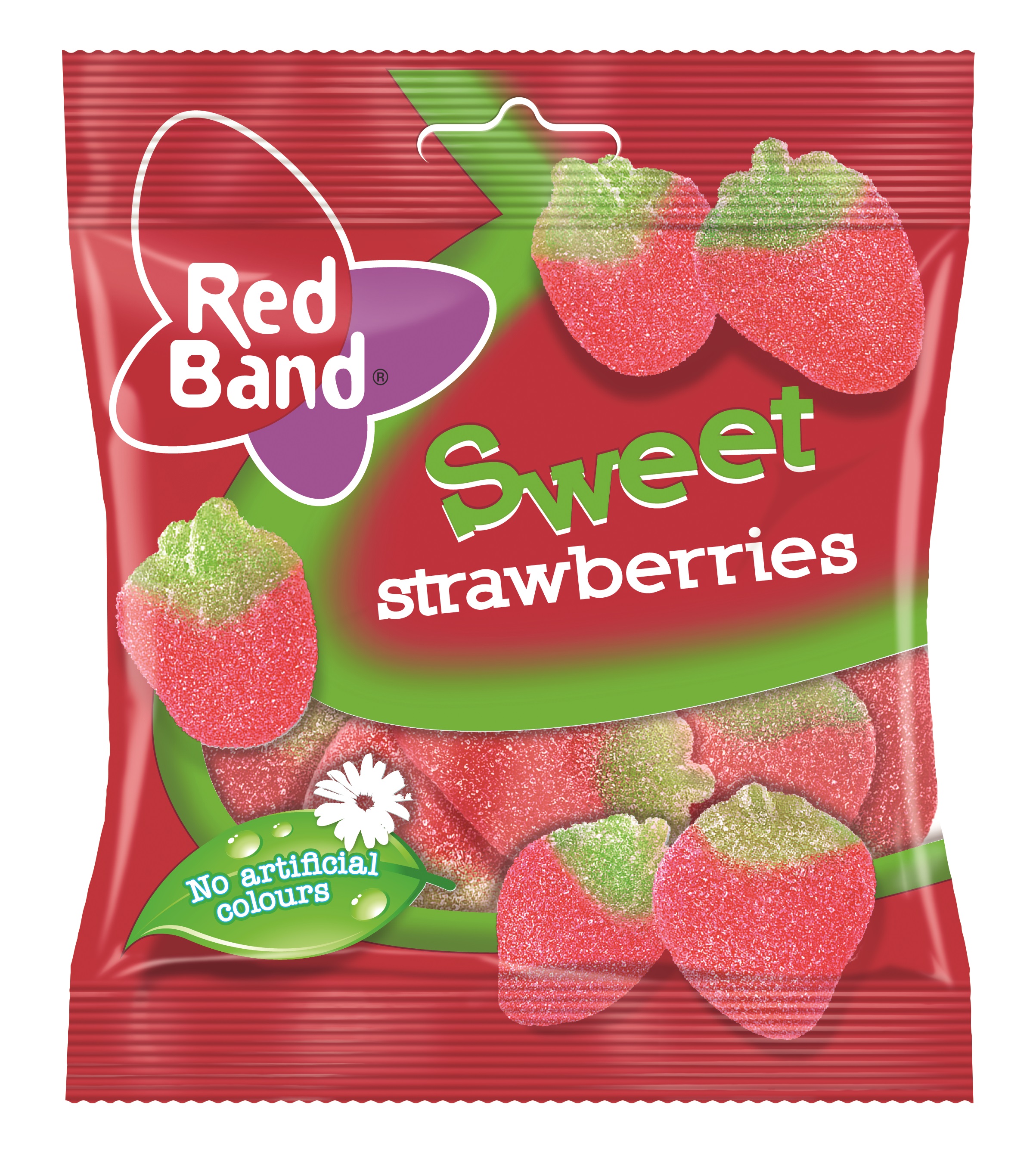Jellys RED BAND Sweet Strawberries, 100 g