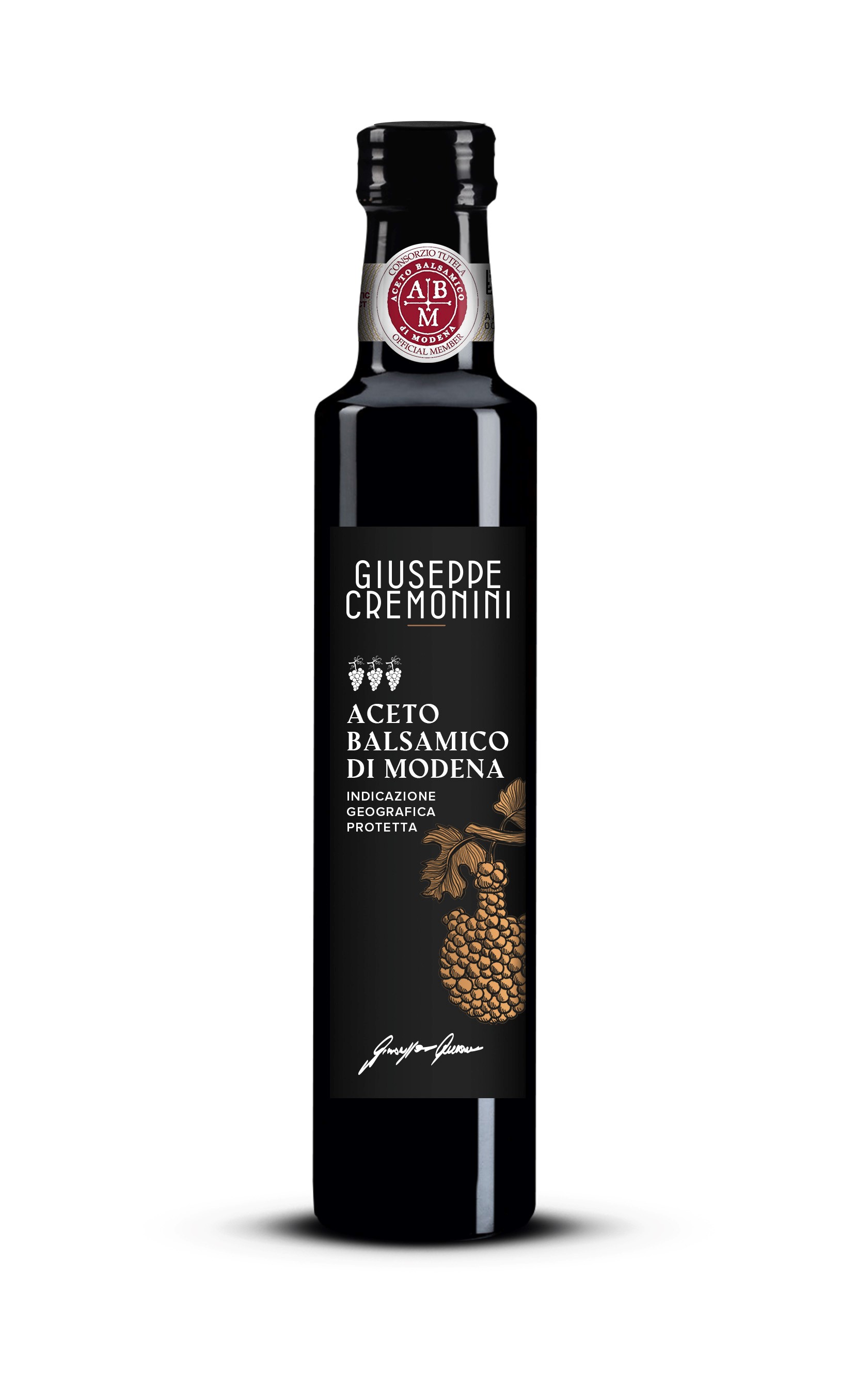Balsamic Vinegar Giuseppe Cremonini Modenos, 3 grapes, 250 ml