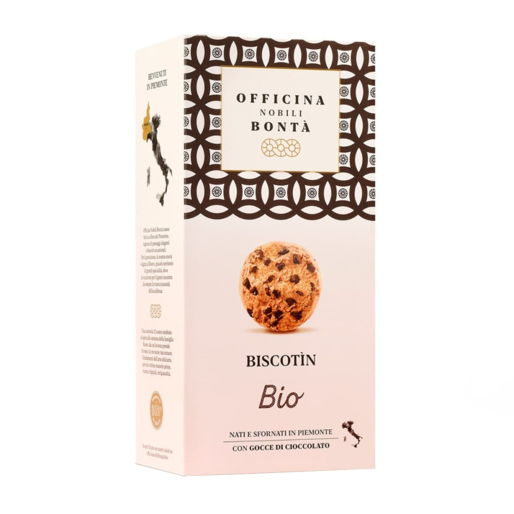 BISCOTIN cookies with chocolate chips, organic