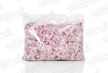 Red onions, cutted, 250 g