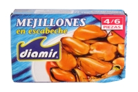 Mussels in marinade, 120 g