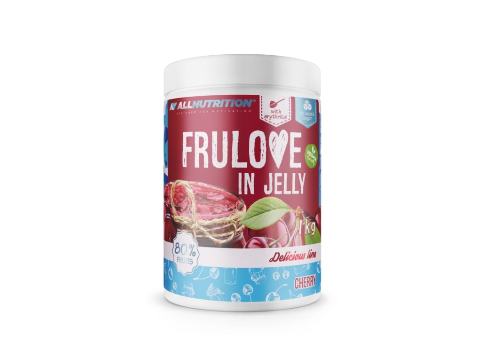 Cherries in jelly FRULOVE ALLNUTRITION, 1 kg