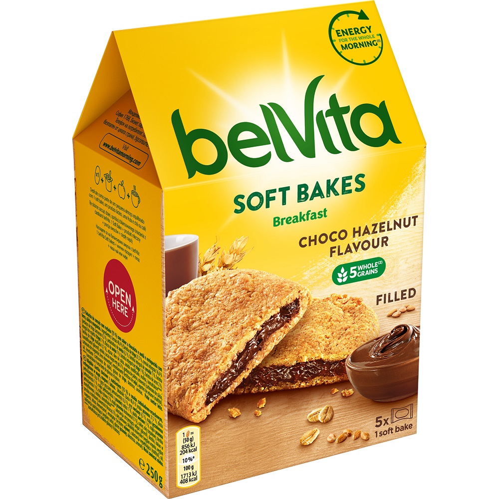BELVITA Soft filled with Choco Hazelnut, 250g