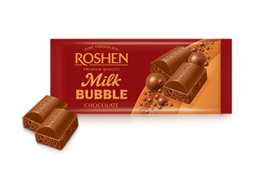 Korėtas pieniškas šokoladas ROSHEN, 80 g