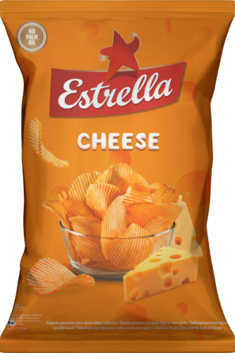 Traškučiai ESTRELLA, sūrio skonio, 130 g