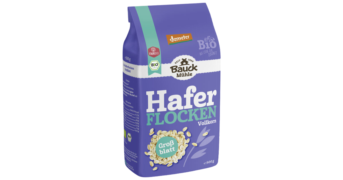 Coarse oat flakes, biodynamic