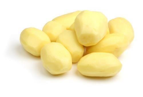 Peeled potatoes, 5 kg